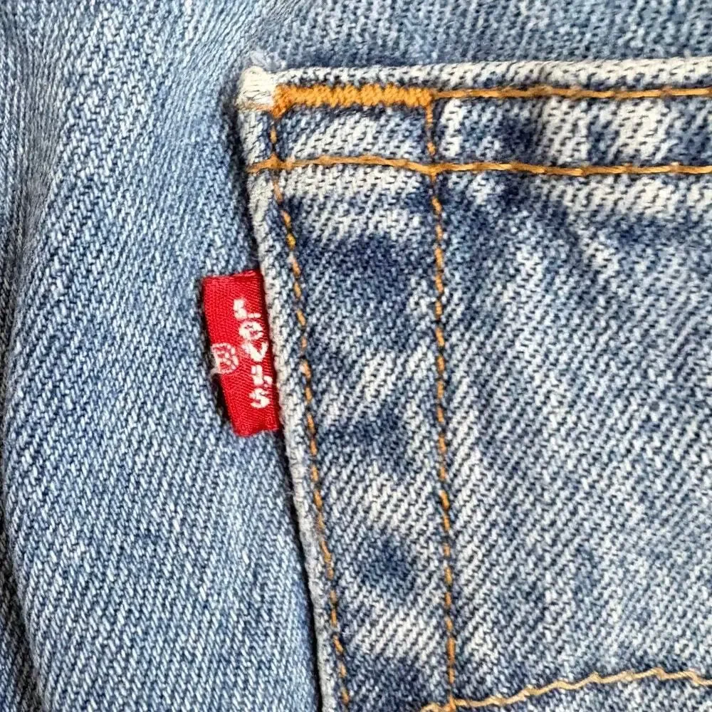 Levi’s 501 Vintage 90s Jeans Men’s W34 L32 (34x30.5) Med Wash grunge western